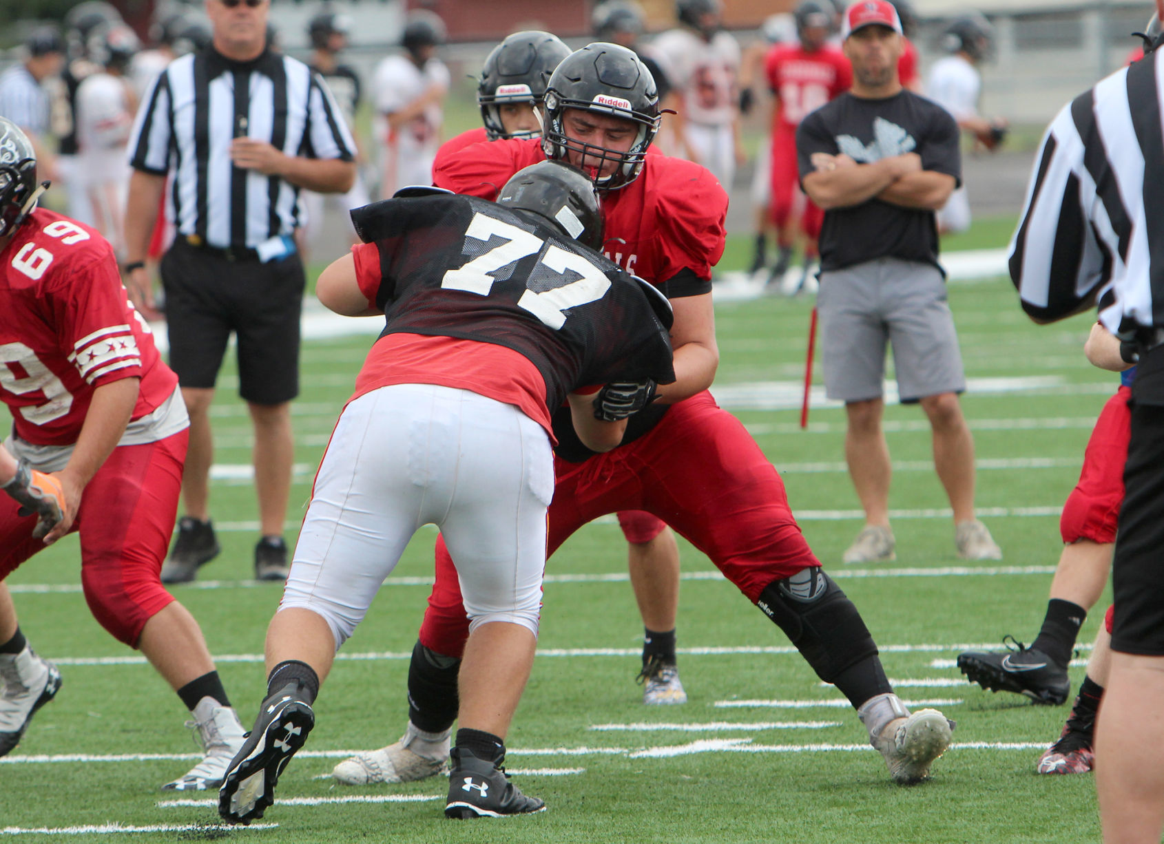 Chi-Hi football scrimmage 8-16-19